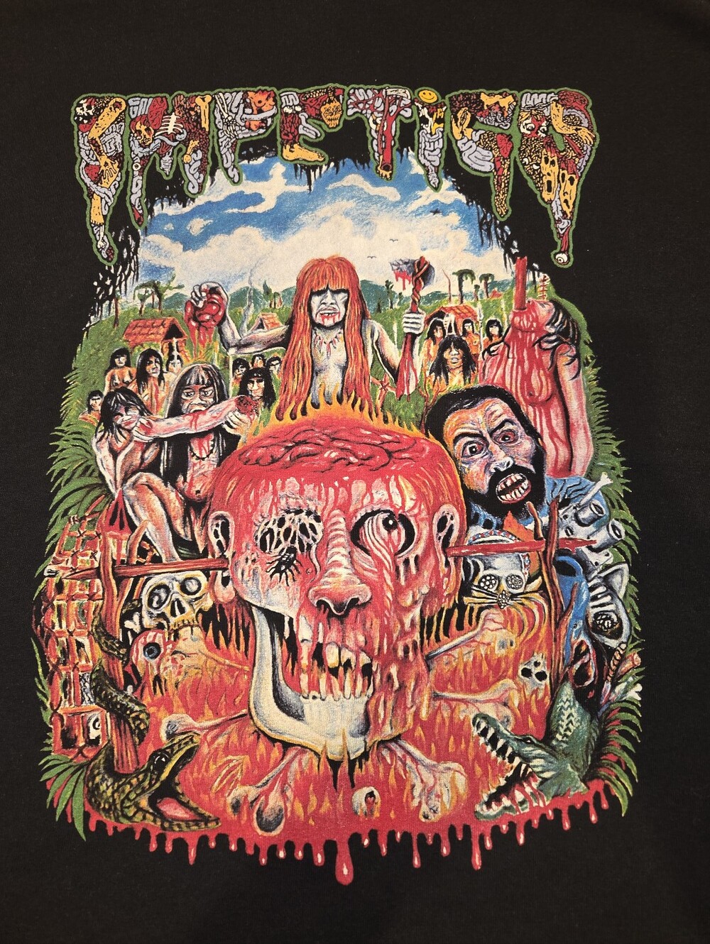 IMPETIGO (BAND) - 30th "UMC" ANNIVERSARY SHIRT - MENS SIZE XL